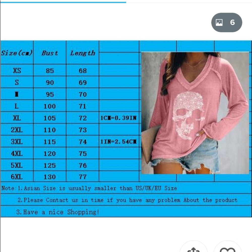 FASHION silver studded skull tee - Picture 2 of 6